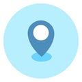 Geolocation Pin Icon Navigation Position Royalty Free Stock Photo