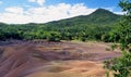 Geologic formation of Chamarel Royalty Free Stock Photo