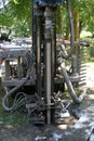 Geological drilling Rig Royalty Free Stock Photo