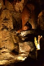 Corbeddu cave in Sardinia Royalty Free Stock Photo