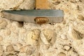 Geological hammer Royalty Free Stock Photo