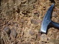 Geological hammer Royalty Free Stock Photo