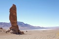 Geological monolith close to Salar the Tara, Chile