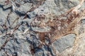 Geological rock shapes and patterns Royalty Free Stock Photo
