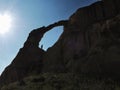 Geological and tourist attraction, Mount Koltso. Kislovodsk, Royalty Free Stock Photo