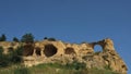 Geological and tourist attraction, Mount Koltso. Kislovodsk, Royalty Free Stock Photo