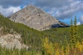 Interesting Folded Mountain, Alaska Royalty Free Stock Photo