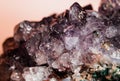 Geology of beauty. Natural healing wild jewels. Royalty Free Stock Photo