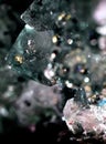 Geology of beauty. Natural healing wild jewels. Royalty Free Stock Photo