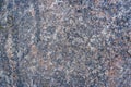 Geology. Granite texture. Close-up of gray granite surface. Stone background Royalty Free Stock Photo