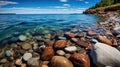 geology lake superior rocks Royalty Free Stock Photo