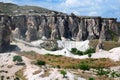 Geology landscape in Capadocia Royalty Free Stock Photo
