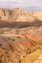 Geology Rock Formations Badlands National Park South Dakota Royalty Free Stock Photo