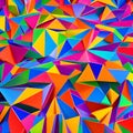 576 Geometric Abstract Background: A modern and geometric background featuring abstract geometric shapes in vibrant and harmonio