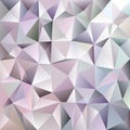 Geometric abstract chaotic triangle pattern background - mosaic vector graphic design Royalty Free Stock Photo