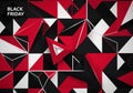 Geometric abstract design featuring an array Royalty Free Stock Photo