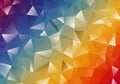 Geometric abstract design featuring a pattern of triangular Royalty Free Stock Photo