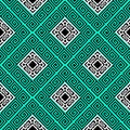 Geometric abstract greek vector seamless pattern. Ornamental mod