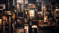 Urban Symphony: Geometric Abstractions in Concrete Generative Art