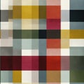 Geometric Abstract Pattern with Diverse Color Blocks and Shapes Royalty Free Stock Photo