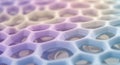 Geometric abstract pattern featuring a honeycomb structure. The image showcases a Royalty Free Stock Photo