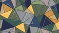 Geometric abstract pattern featuring interlocking triangles i Royalty Free Stock Photo