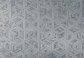 Geometric abstract pattern featuring intricate, interlocking Royalty Free Stock Photo