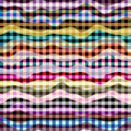 Geometric abstract pattern. Intersection patchwork plaid style Royalty Free Stock Photo