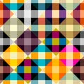 Geometric abstract pattern. Intersection style Royalty Free Stock Photo