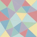 Geometric abstract pattern with a pastel Royalty Free Stock Photo