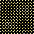 Geometric abstract pattern. Regular polka dot pattern.