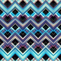 Geometric abstract pattern. Tileable vector image. Royalty Free Stock Photo