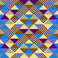 Geometric abstract pattern triangles style. Abstract square texture Royalty Free Stock Photo