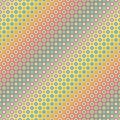 Geometric abstract polka dot pattern. Seamless vector pattern Royalty Free Stock Photo