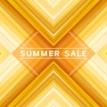 Geometric abstract sale banner background, social media sale futuristic poster design Royalty Free Stock Photo