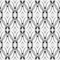 Geometric abstract seamless pattern on a light background for your design Royalty Free Stock Photo