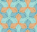 Geometric abstract seamless pattern motif background