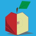 geometric apple