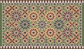 Geometric arabic seamless pattern. Abstract islamic vector background. Royalty Free Stock Photo