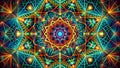 Geometric Art Exploring the Beauty of Mathematical Patterns Generative AI AI-assisted