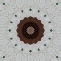 geometric art with marocco style Royalty Free Stock Photo