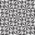 Geometric background. Black and white grainy design. Stippling effect. Vector illustration. Pointillism pattern