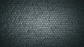 Geometric background with grey hexagons abstract 3D render Royalty Free Stock Photo