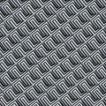 Geometric background of many rectangles covered with black and white striped texture. 3d rendering digital illustration