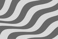 Geometric background with parallel wavy monochrome lines