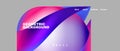 Geometric background with a pink, purple, and blue gradient Royalty Free Stock Photo