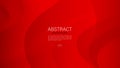 Red abstract background, wave, Geometric vector, graphic, Minimal Texture, cover design, flyer template, banner, web page, book