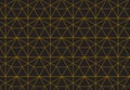 Geometric background with rhombus and nodes. Abstract geometric Royalty Free Stock Photo