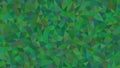 Geometric background with triangles in various shades of green design Royalty Free Stock Photo
