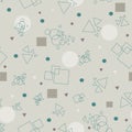 Transformative Teal geometric background textures, backdrop Royalty Free Stock Photo